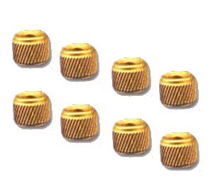 Brass Helical Knurled Inserts Brass Helical Knurled Inserts