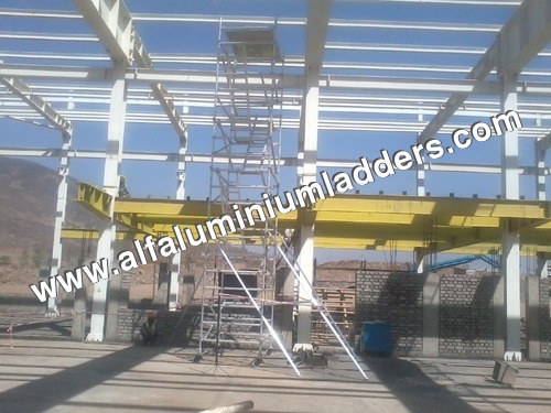 Aluminum Mobile Tower Ladders Aluminum Mobile Tower Ladders