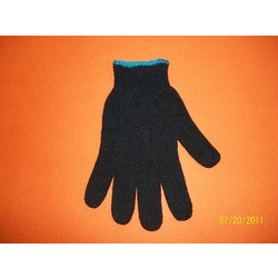 Coloured cotton knitted safety gloves Coloured cotton knitted safety gloves