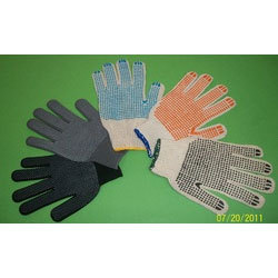 Polka Dotted Cotton Knitted Hand Gloves Polka Dotted Cotton Knitted Hand Gloves