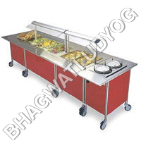 Hot food table Hot food table