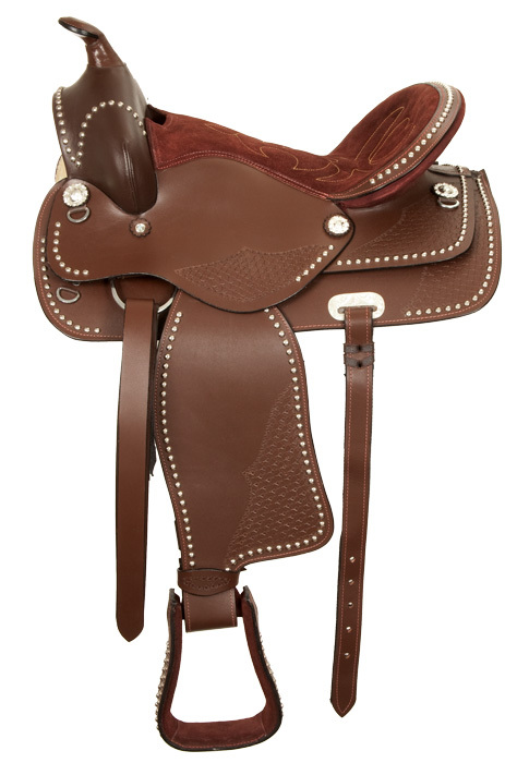 Synthetic western saddle Synthetic western saddle