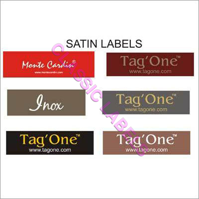 Satin Labels Satin Labels