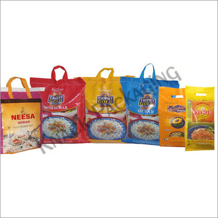 Rice Packaging Sacks Rice Packaging Sacks