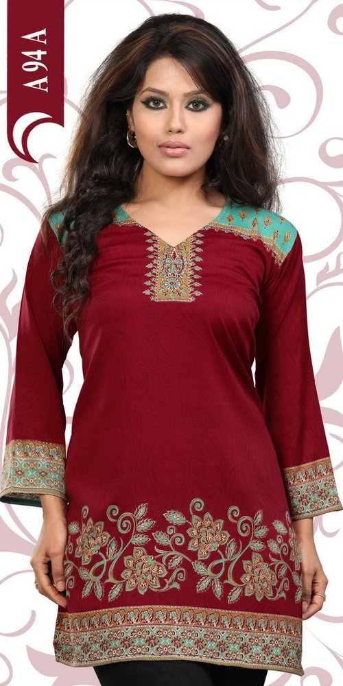 Crepe Kurtis Manufacturer Exporters Crepe Kurtis Manufacturer Exporters