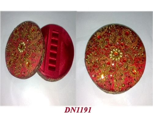 Beaded Ring Box Beaded Ring Box