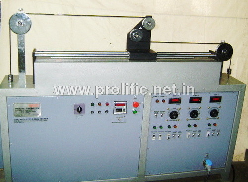 Two Puley Flex Tester for cables Two Puley Flex Tester for cables