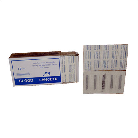 Disposable Steel Lancets Disposable Steel Lancets