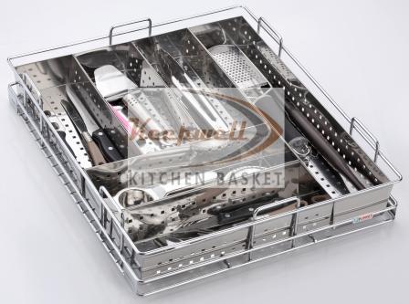 Premium Cutlery Kitchen Basket Premium Cutlery Kitchen Basket