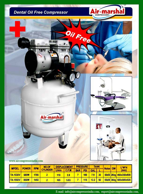 Oil Free Compressors Oil Free Compressors