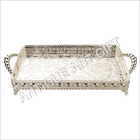 Silver Plated Designer Trays Silver Plated Designer Trays