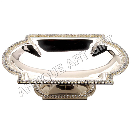 Silver Plated Fruit Bowl Silver Plated Fruit Bowl