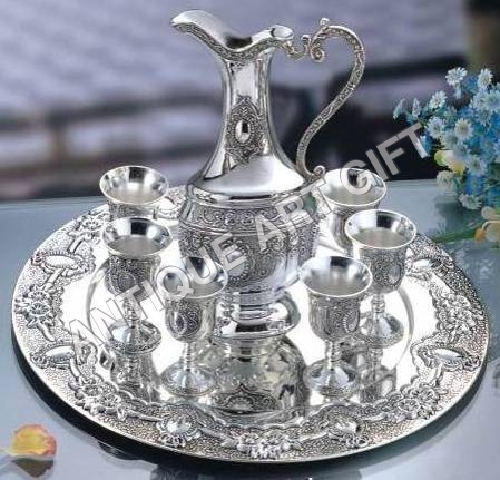 Silver Wine Set Silver Wine Set
