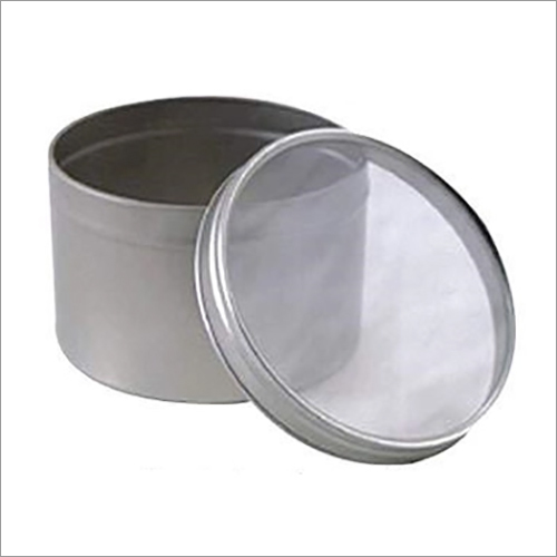 Round Window Lid Tin Containers Round Window Lid Tin Containers