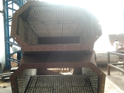 Rubber Back Ceramic Chute Liner Rubber Back Ceramic Chute Liner