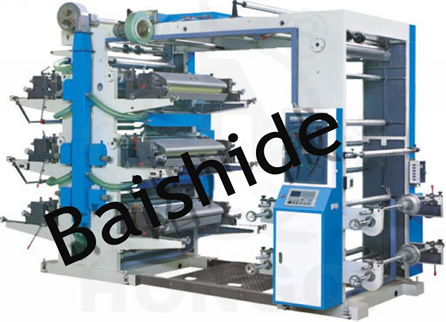 bs Series Six Color Flexographic Printing Machine bs Series Six Color Flexographic Printing Machine