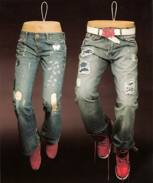 Jeans Mannequins Jeans Mannequins
