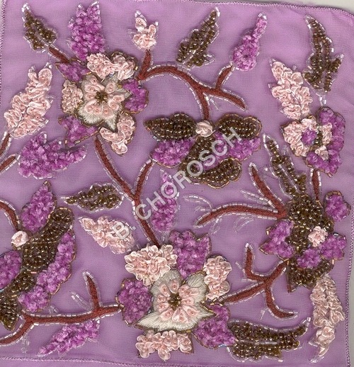Embroidered Chenille Work Embroidered Chenille Work