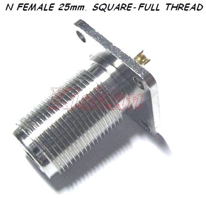 N Female Square Full Thread N Female Square Full Thread