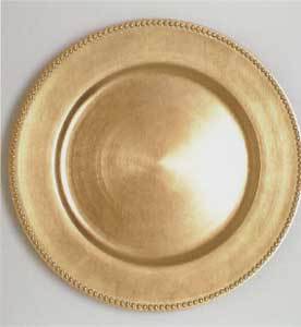 Gold Charger Plate Gold Charger Plate