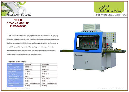 Profile Spraying Machine Profile Spraying Machine