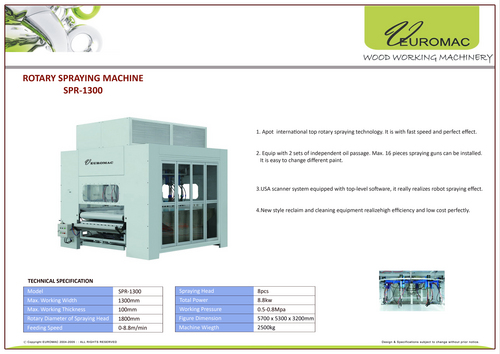 Rotary Spraying Machine Rotary Spraying Machine