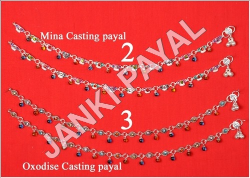 Silver Color Anklets Silver Color Anklets