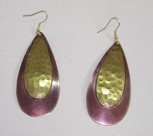 Dual tone Earrings Dual tone Earrings