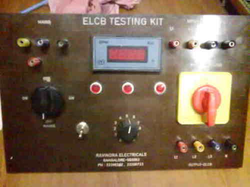 ELCB/ RCCB Testing Equipment ELCB/ RCCB Testing Equipment
