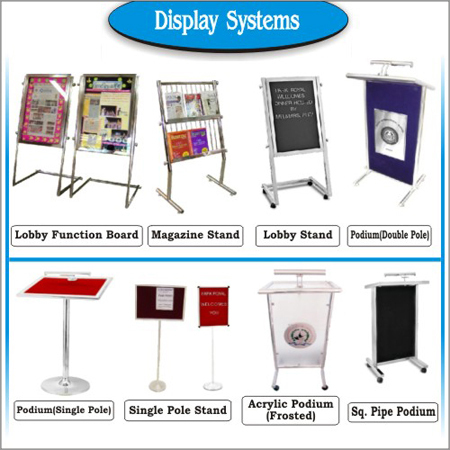 Standing Display Systems Standing Display Systems