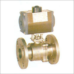 2 Pc. Ball Valve with Pneumatic Rotary Actuator 2 Pc. Ball Valve with Pneumatic Rotary Actuator
