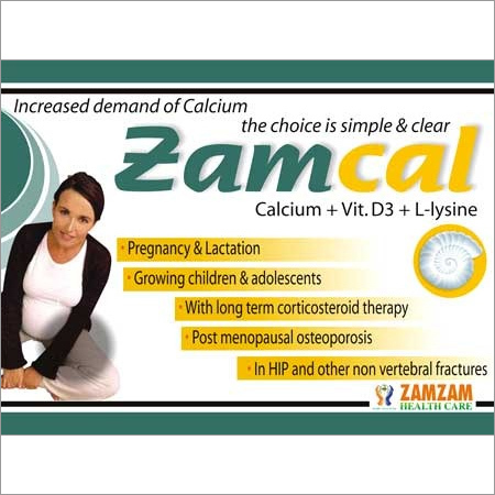 Zamcal Calcium Tablets Zamcal Calcium Tablets