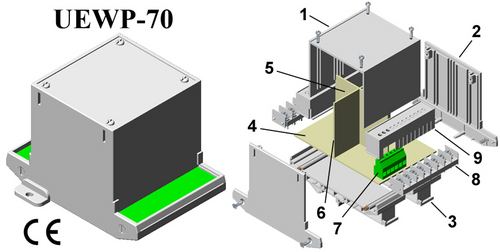 Wall Mount Plastic Enclosure 112*78*75 Wall Mount Plastic Enclosure 112*78*75