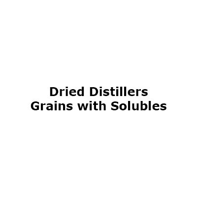 Dried Distillers Grains with Solubles Dried Distillers Grains with Solubles