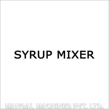 Syrup Mixer Syrup Mixer