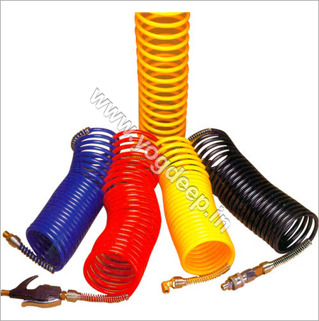 Retractable Nylon Coiled Hoses Retractable Nylon Coiled Hoses