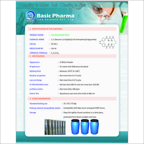 Chlorhexidine Base Chlorhexidine Base