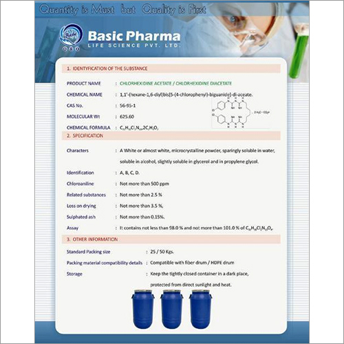 Chlorhexidine Acetate Chlorhexidine Acetate