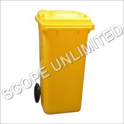 120L Yellow Garbage Bin 120L Yellow Garbage Bin