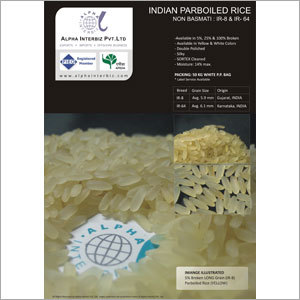 IR8 NonBasmati Parboiled Rice - 25% Broken IR8 NonBasmati Parboiled Rice - 25% Broken