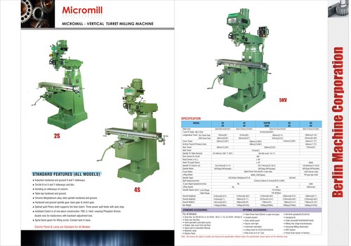 Mirco Mill Turret Milling Machine Mirco Mill Turret Milling Machine