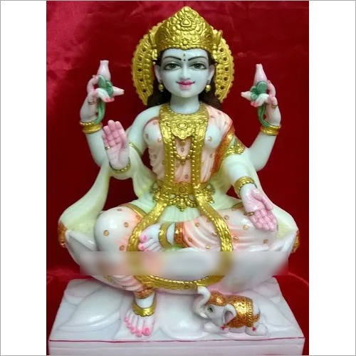 Marble Dhan laxmi statue Marble Dhan laxmi statue