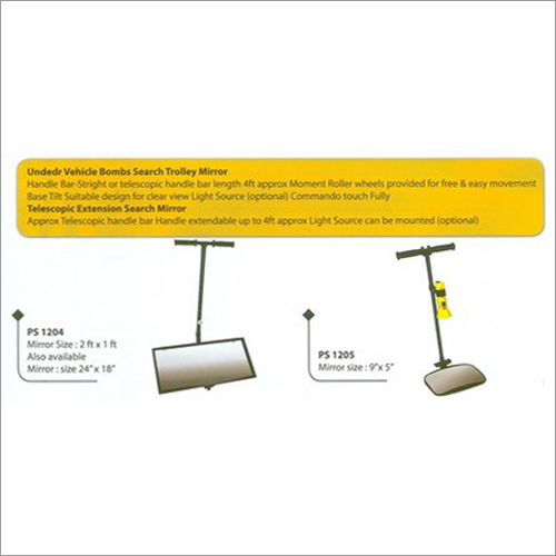 Under Vehicle Search Trolly Mirror Under Vehicle Search Trolly Mirror