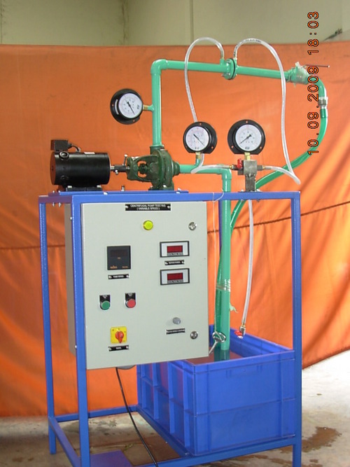 Centrifugal Pump Test Rig (Variable Speed) Centrifugal Pump Test Rig (Variable Speed)