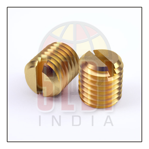 Slotted Brass Grub Screws Slotted Brass Grub Screws