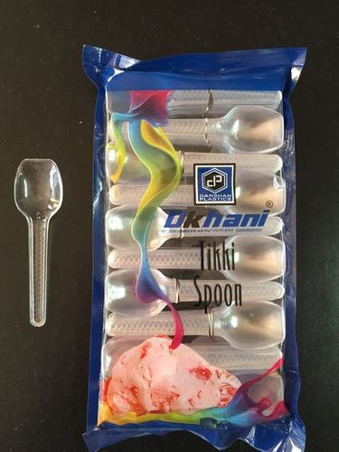 Plastic Tikki Spoon Plastic Tikki Spoon
