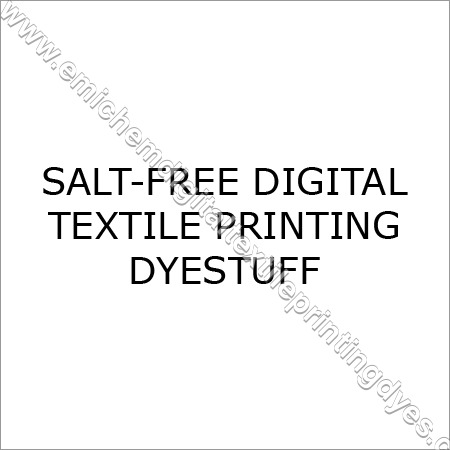 Salt Free Digital Textile Printing Dyestuff Salt Free Digital Textile Printing Dyestuff