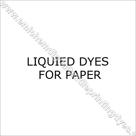 Liquid Dyes For Paper Liquid Dyes For Paper