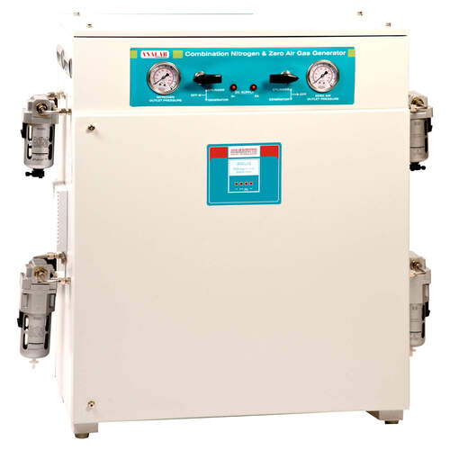 Combination Nitrogen & Zero Air Gas Generator Combination Nitrogen & Zero Air Gas Generator