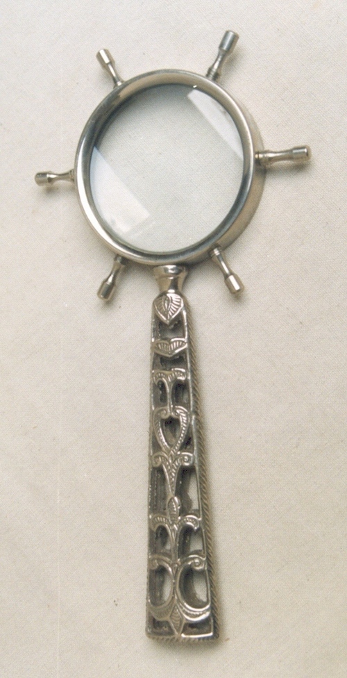 Nickel Hand Magnifying Glass Nickel Hand Magnifying Glass